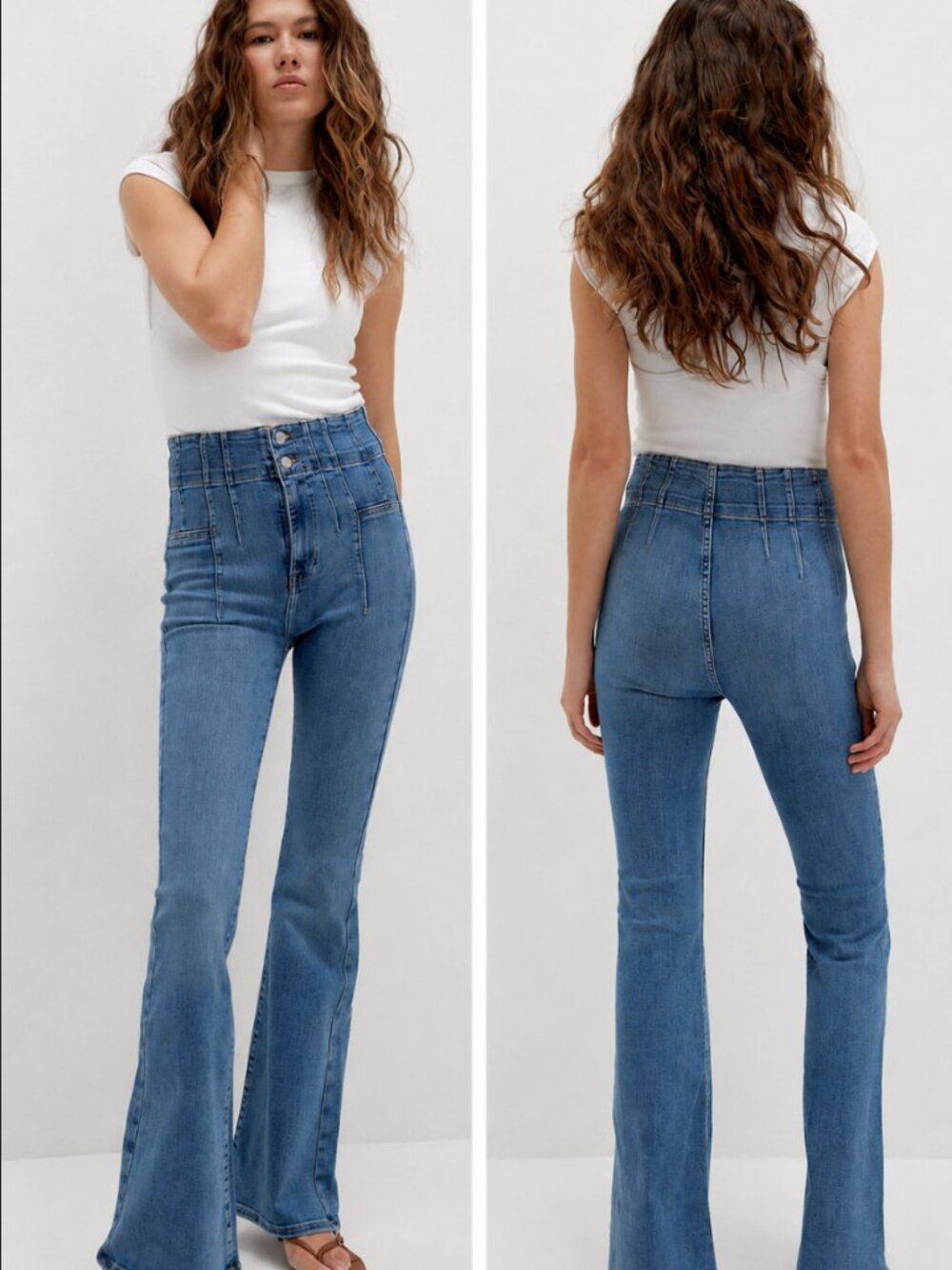 WE THE FREE JAYDE HIGH RISE FLARE LEG JEAN NWT